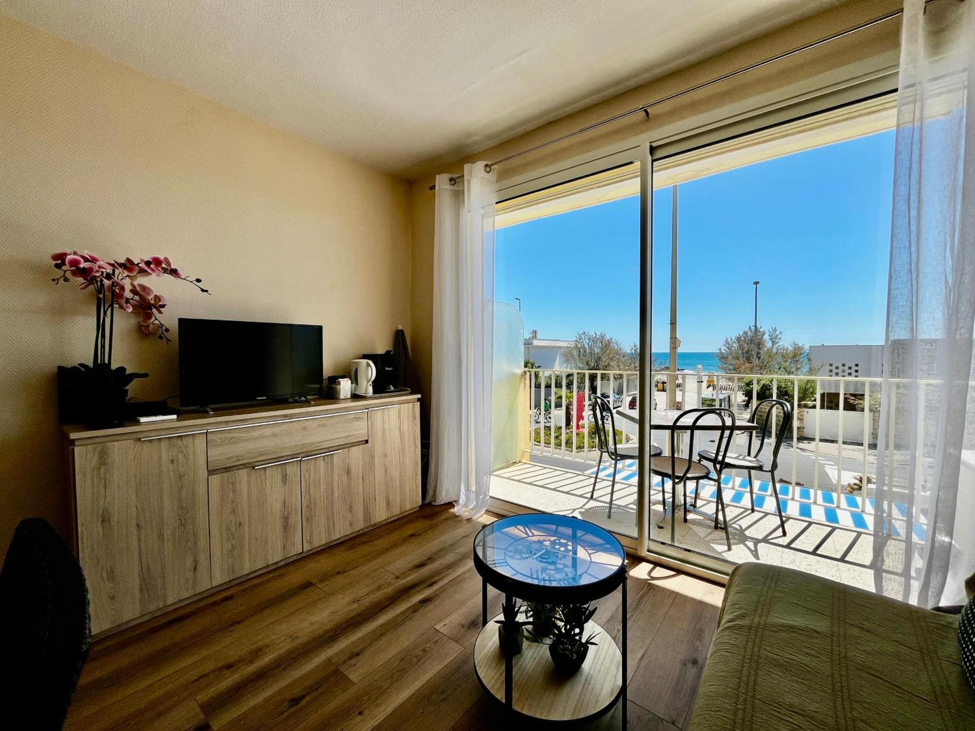Les Sables De Palavas - T2 A 50M De La Plage - Clim, Wifi Exterior foto